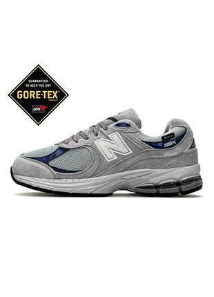 Кроссовки new balance 2002r x jjjjound gtx grey navy 40