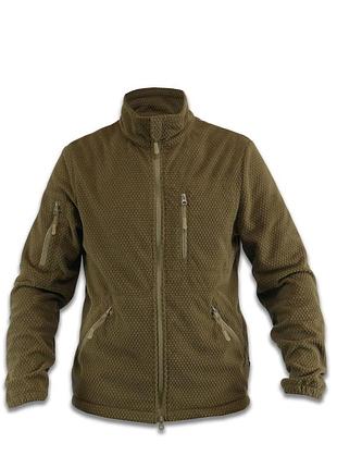 Флисовая кофта militex windblock tactical coyote mod. 5 3
