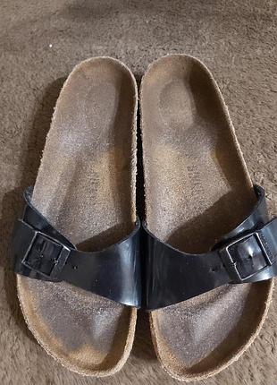 Birkenstock орининал шлепанцы, шлепки, сандалии, босоножки с ортапедической стелькой 39 размер