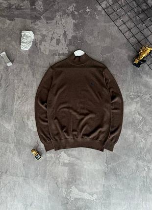 Свитер polo ralph lauren коричневый мужской l