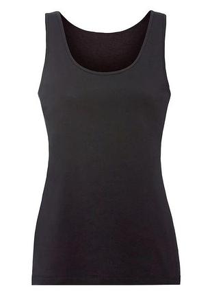 Женская майка esmara, размер l/xl, цвет черный