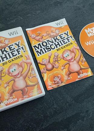 Диск monkey mischief (nintendo wii)