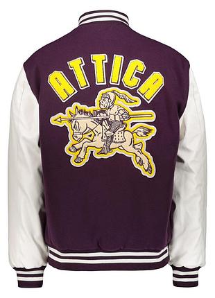 Бомбер attica sporting goods purple size l new nba chicago bulls lakers nfl raiders