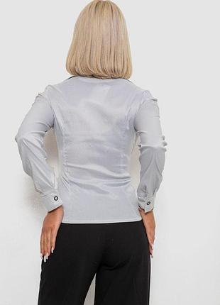 Сорочка класична в смужку, колір сірий, 230r641