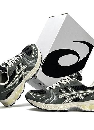 Мужские кроссовки asics gel-kahana 14 зеленые текстильные кроссы ассикс гел любимая кожаные дышащие весна лето вьетнам 44