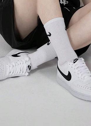 Nike court vision   кроссовки-кеды женские