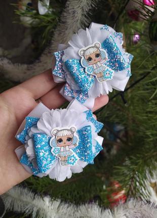 Бантики резинки для девочек