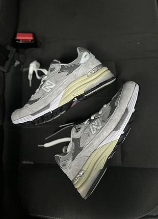 Мужские кроссовки нью баланс стильные повседневные new balance 992 41 43