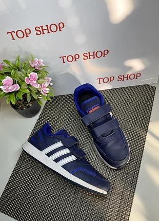 Оригинальные кроссовки детские на липучке adidas
