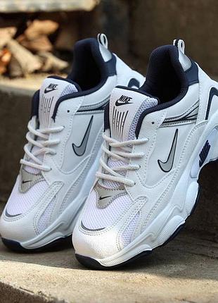 Мужские кроссовки найк nike white белый 40