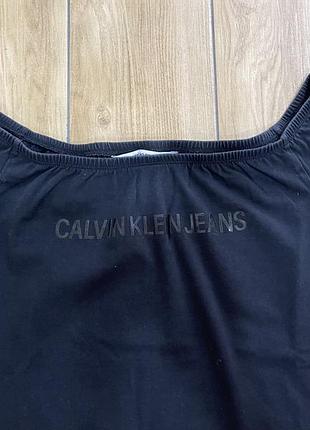 Топ жіночий з відкритими плечима calvin klein s/m