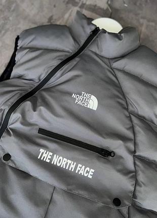Жилетка the north face серая мужская xxl