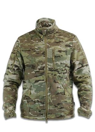 Флисовая кофта militex windblock tactical multicam mod. 5 3