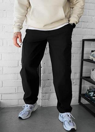 Мужские износостойкие штаны staff cargo bern black