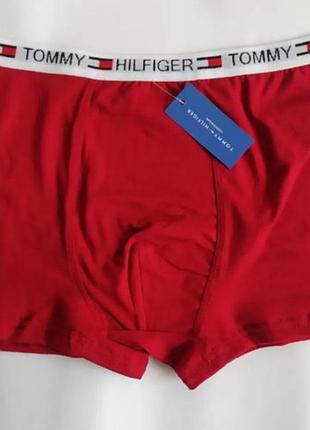 Модні червоні чоловічі труси tommy hilfiger