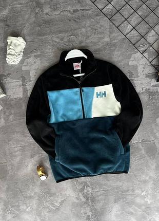 Кофта helly hansen флисовая мужская синяя l