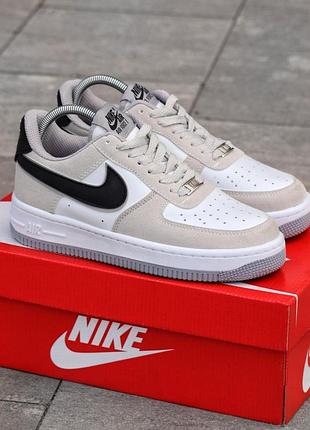Кеды nike air force 1 low мужские светлые 42