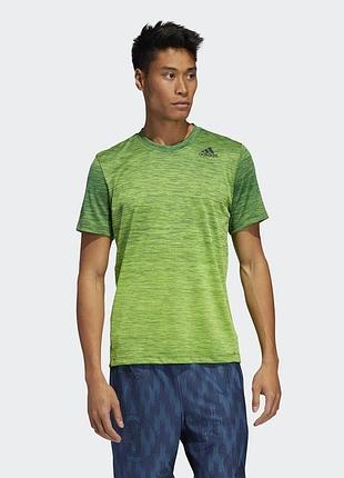 Спортивна футболка adidas tech gradient tee green m-l