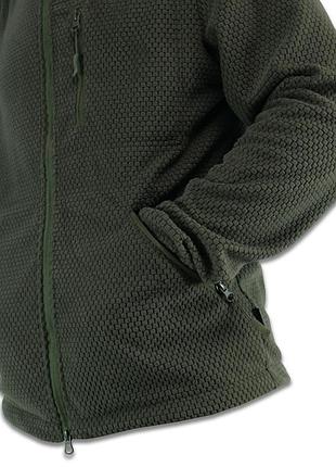 Флисовая кофта militex windblock tactical khaki mod. 5 6