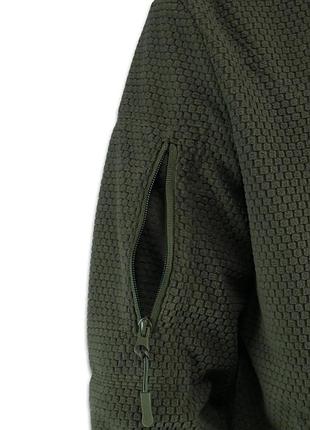 Флисовая кофта militex windblock tactical khaki mod. 5 8