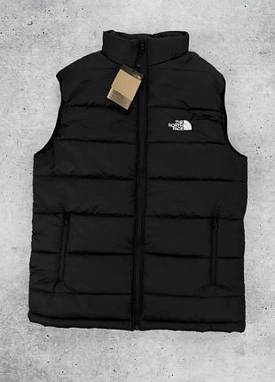 Жилетка the north face чорна чоловіча зе норт фейс жилетка чоловіча чорна xl
