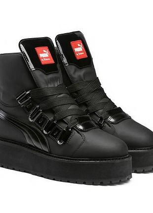 Черевики puma sneakerboot black eyelet x rihanna 363040-01