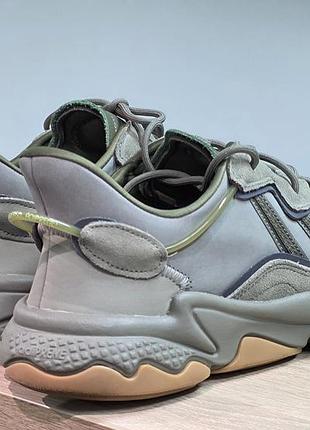 Кроссовки adidas oswego зеленые 3