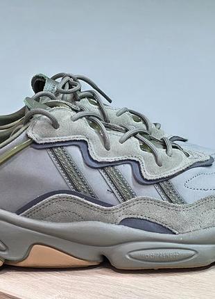 Кроссовки adidas oswego зеленые 2