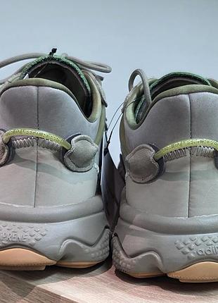 Кроссовки adidas oswego зеленые 4