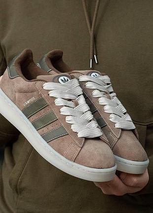 Кроссовки adidas campus haki хаки мужские 41