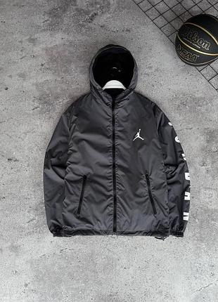 Куртка nike jordan двостороння зимова чоловіча куртка jordan двостороння xxl