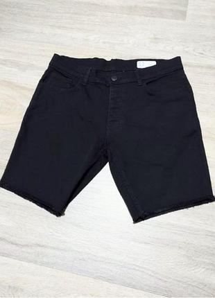 Мужские джинсовые шорты denim co , размер по бирке 34 stretch skinny , но немного маломерят.