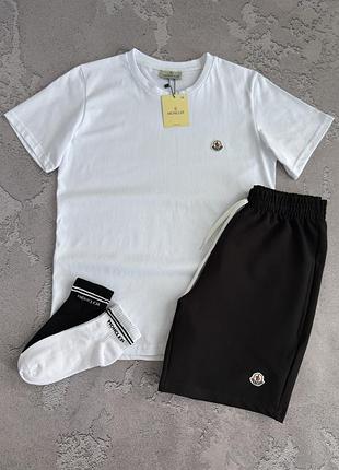 Костюм moncler футболка шорти
2 пары носков в подарок!