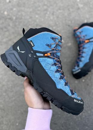Salewa alp trainer mid gtx треккинговые ботинки оригинал 40 размер