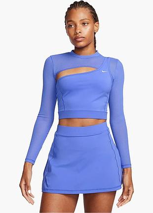 Urbanshop com ua лонгслів жіночий nike pro blue fb5683-413 розміри запитуйте
