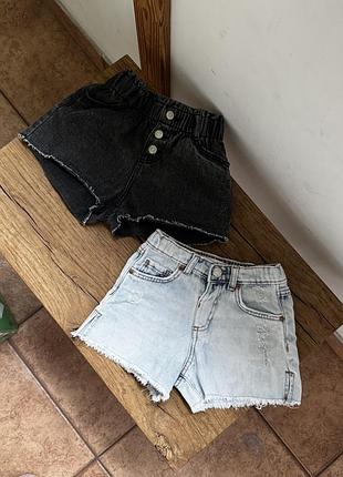 Шорти для дівчинки zara 92