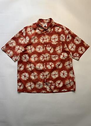 Шикарна гавайська сорочка h&m оверсайз крою , розмір l - xl