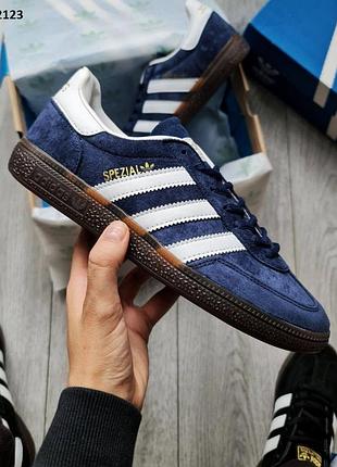 Кросівки чоловічі adidas spezial handball blue white