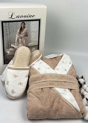 Халат женский maison d'or lavoine butterfly nude l