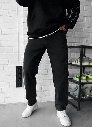 Мужские джинсы с посадкой regular staff 02 regular dark gray