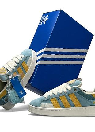 Женские кроссовки adidas originals campus 00s голубые кроссы замшевые адидас оригиналс кампус летние
