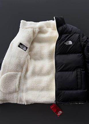 Куртка the north face двусторонняя зимняя мужская l