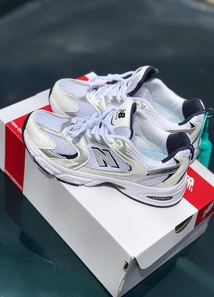 Женские кроссовки красивые нью баланс new balance 530 silver 37 40