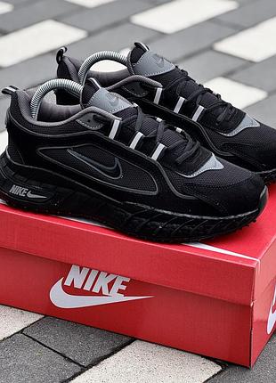 Мужские кроссовки найк nike black черный 40