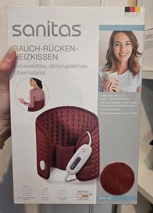 Грелка для живота и спины sanitas.