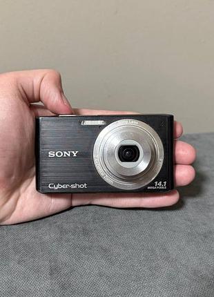 Sony cyber-shot dsc-w610 винтажный цифровой фотоаппарат мыльница y2k тикток