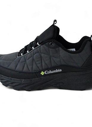 Columbia nonsplip goretex gray black