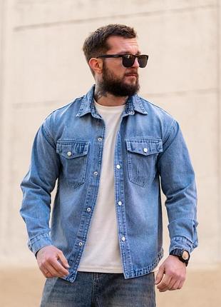 Рубашка джинсовая jeans тр6804