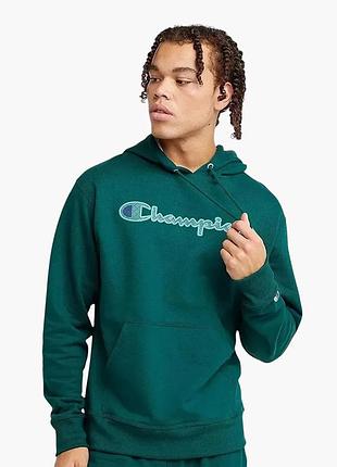 Urbanshop com ua худи мужское champion powerblend fleece green hbgf89h-cha размеры запитуйте
