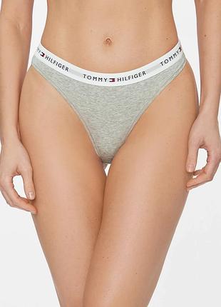 Женские трусики-бикини, tommy hilfiger серый, s